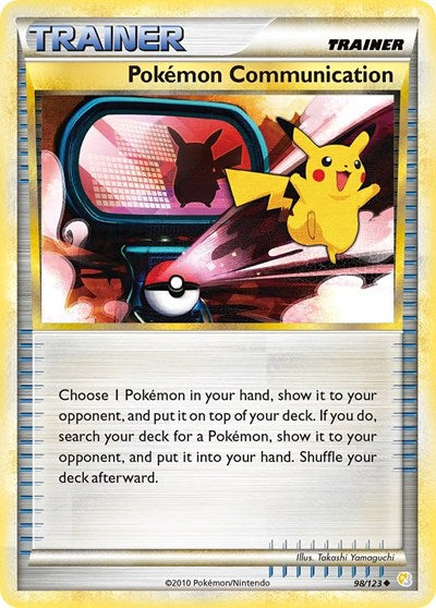 HS: Pokemon Communication (Reverse Holofoil)