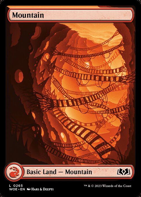 WOE: Mountain (0265) (Foil)