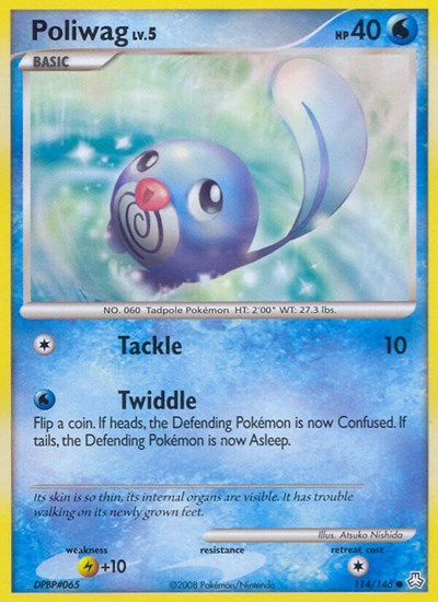 LA: Poliwag (Reverse Holofoil)