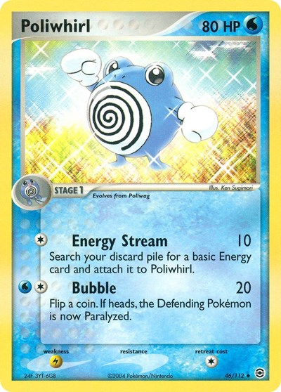 RG: Poliwhirl (Reverse Holofoil)