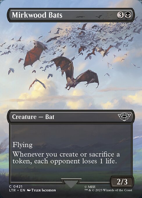 LTR: Mirkwood Bats (Borderless)