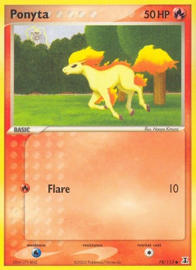 DS: Ponyta (Reverse Holofoil)
