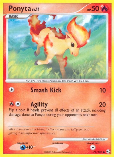 SF: Ponyta (Reverse Holofoil)