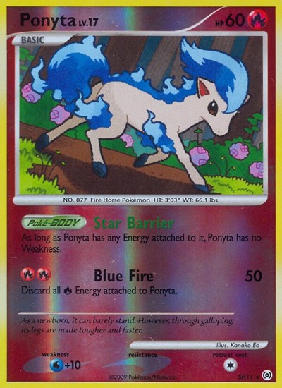 AR: Ponyta (Shiny) (Reverse Holofoil)