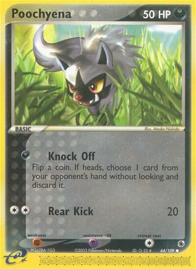 RS: Poochyena - 64/109 (Reverse Holofoil)