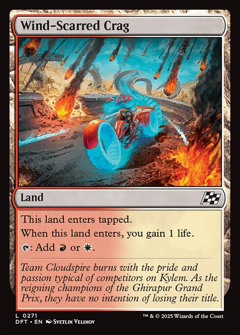DFT: Wind-Scarred Crag (Foil)