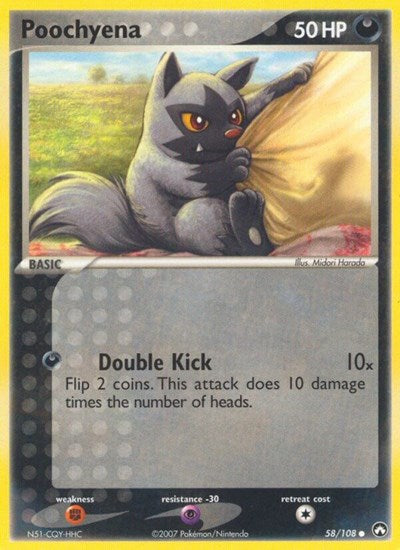 PK: Poochyena (Reverse Holofoil)