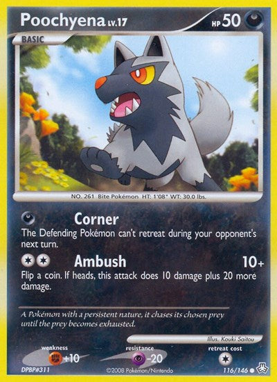 LA: Poochyena (Reverse Holofoil)