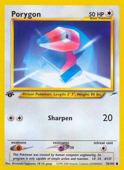 N4: Porygon (1st Edition)