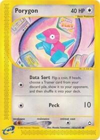 AQ: Porygon (103b) (Reverse Holofoil)