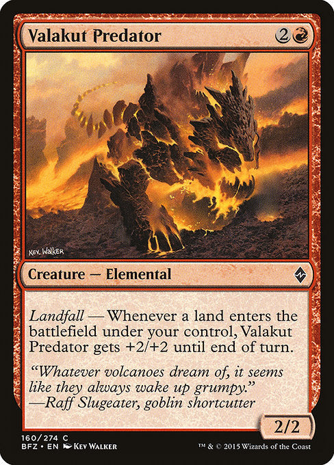 BFZ: Valakut Predator