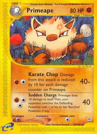 AQ: Primeape (Reverse Holofoil)