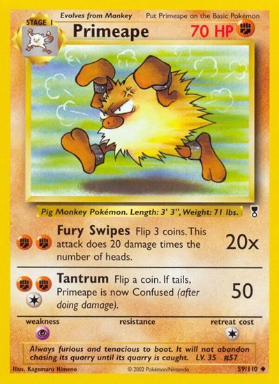 LC: Primeape (Reverse Holofoil)