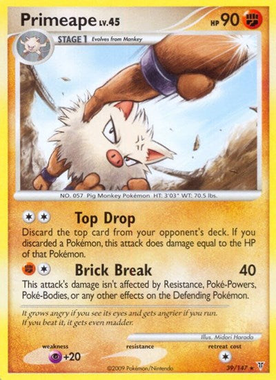 SV: Primeape (Reverse Holofoil)