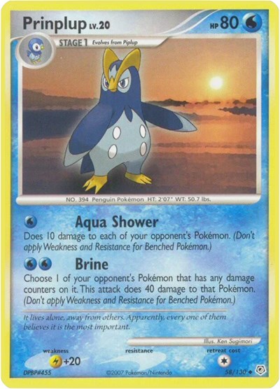DP: Prinplup (Reverse Holofoil)