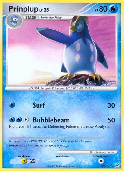 PL: Prinplup (Reverse Holofoil)