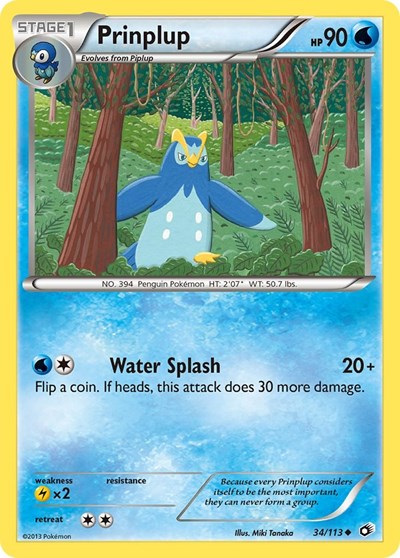 LTR: Prinplup (Reverse Holofoil)