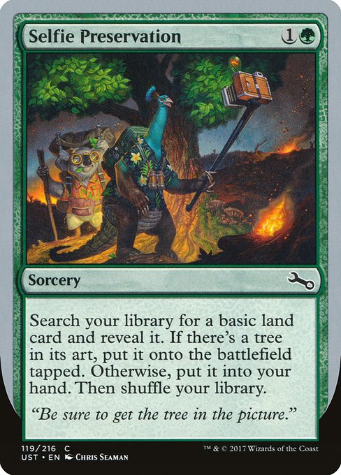 UST: Selfie Preservation (Foil)