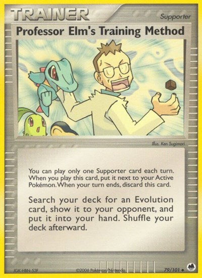 DF: Professor Elm's Training Method