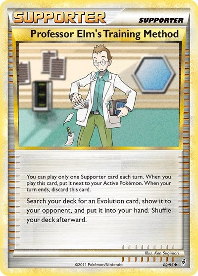 CL: Professor Elm's Training Method (Reverse Holofoil)