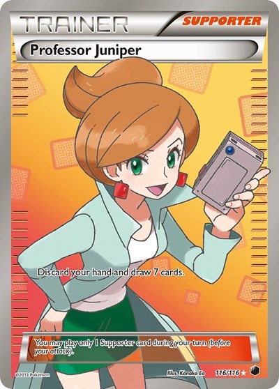 PLF: Professor Juniper (116 Full Art) (Holofoil)