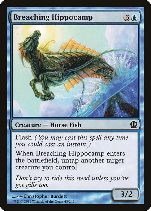 THS: Breaching Hippocamp (Foil)