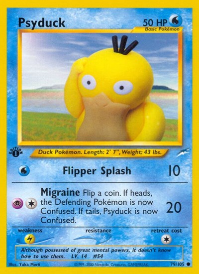 N4: Psyduck (1st Edition)
