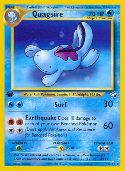 N1: Quagsire (1st Edition)