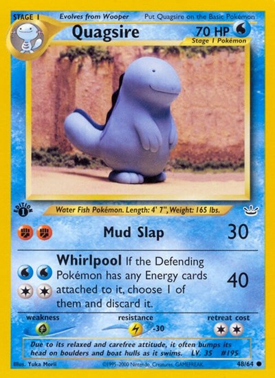 N3: Quagsire (1st Edition)