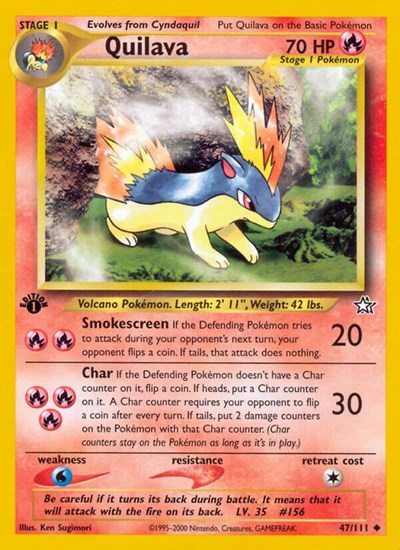 N1: Quilava (47) (1st Edition)