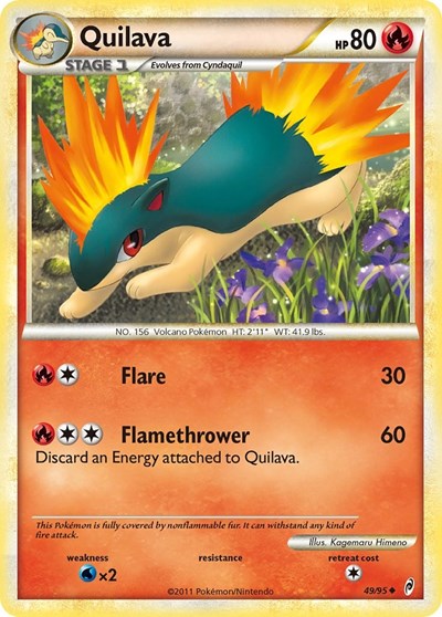 CL: Quilava (Reverse Holofoil)