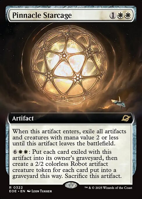 EOE: Pinnacle Starcage (Extended Art) (Foil)
