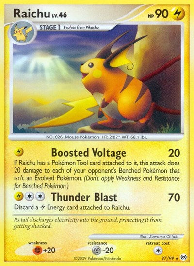 AR: Raichu (Reverse Holofoil)