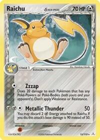 HP: Raichu (Delta Species) (Holofoil)