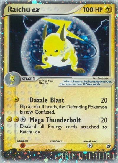 SS: Raichu ex (Holofoil)