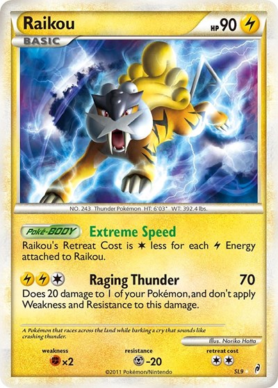 CL: Raikou (Shiny) (Holofoil)