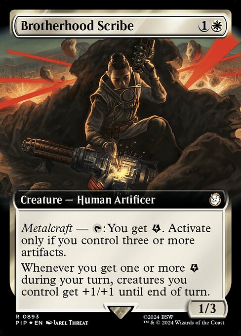 PIP: Brotherhood Scribe (Extended Art) (Surge Foil)