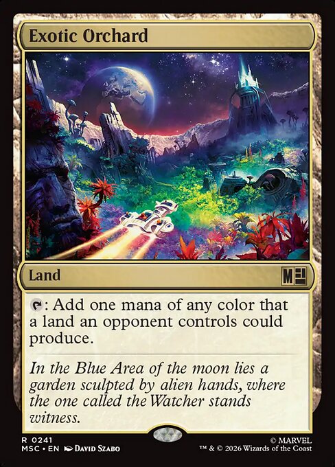 MSC: Exotic Orchard