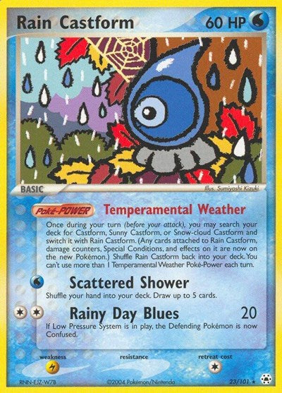 HL: Rain Castform (Reverse Holofoil)