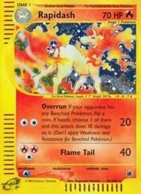 EX: Rapidash (26) (Reverse Holofoil)