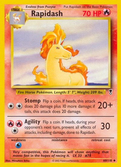 LC: Rapidash (Reverse Holofoil)