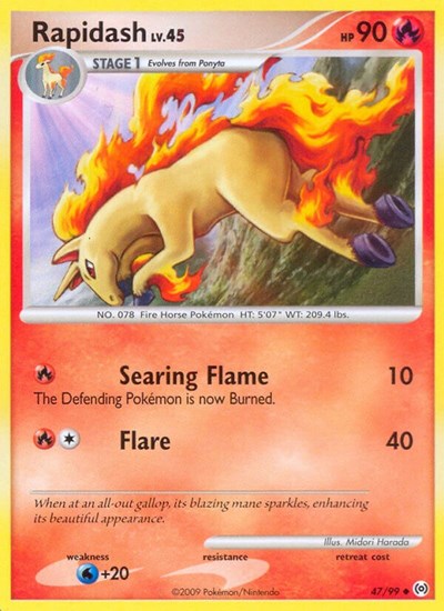 AR: Rapidash (47) (Reverse Holofoil)
