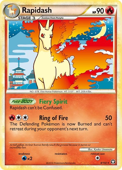 TM: Rapidash (Holofoil)