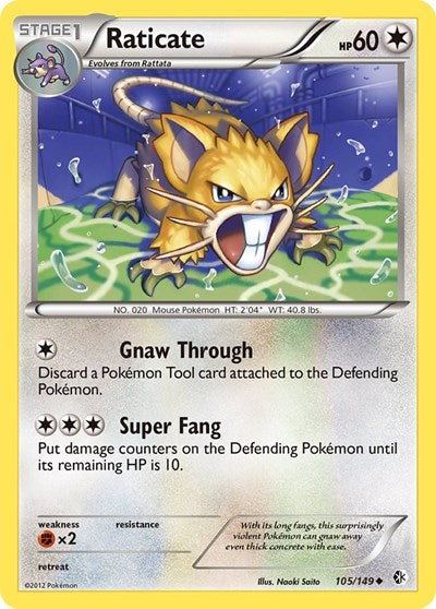 BCR: Raticate (Reverse Holofoil)
