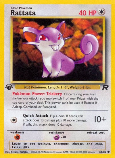 TR: Rattata (1st Edition)