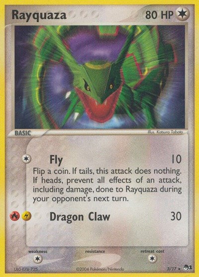 POP: Rayquaza (Holofoil)