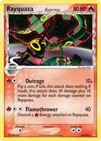 HP: Rayquaza - 026/110 (Delta Species) (Reverse Holofoil)