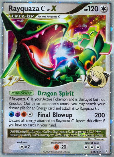 SV: Rayquaza C Lv.X (Holofoil)