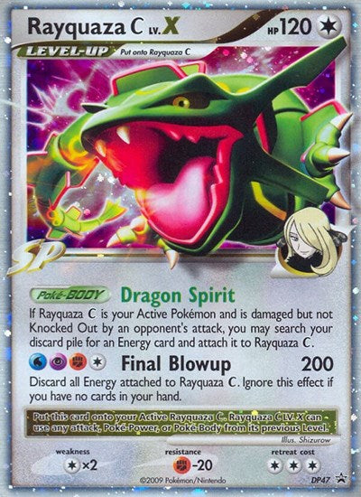 PR: Rayquaza C LV.X - DP47 (Holofoil)