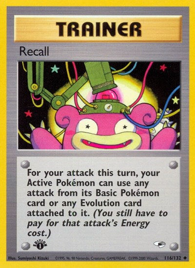 G1: Recall (1st Edition)